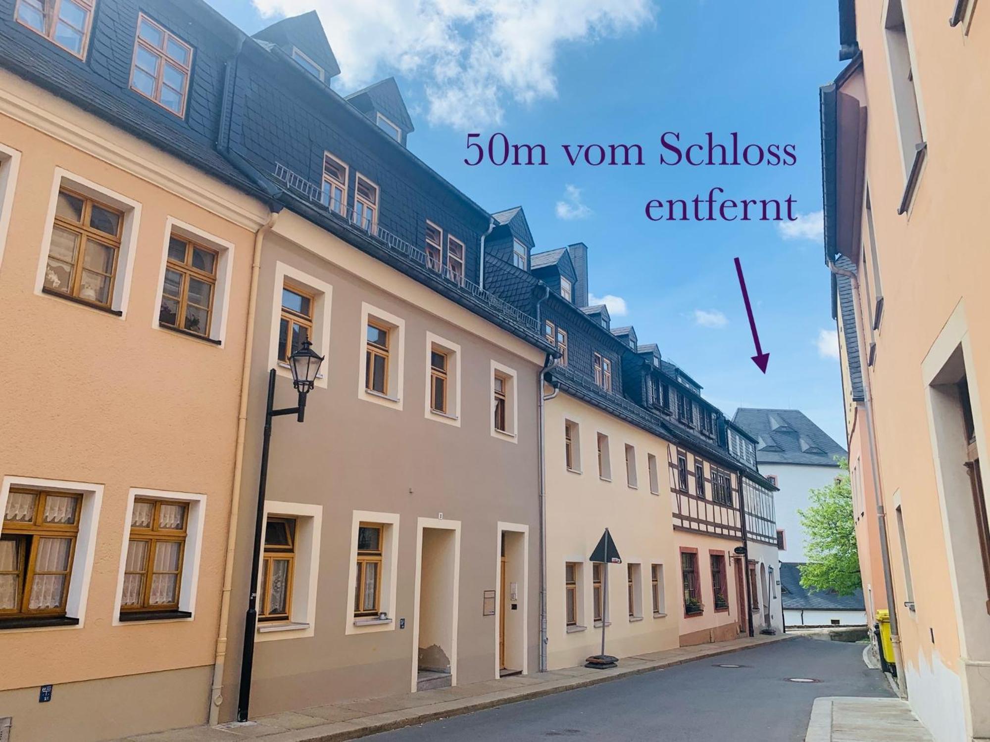 Am Schloss Wolkenstein, 75M2, 2Br, Babybett 외부 사진