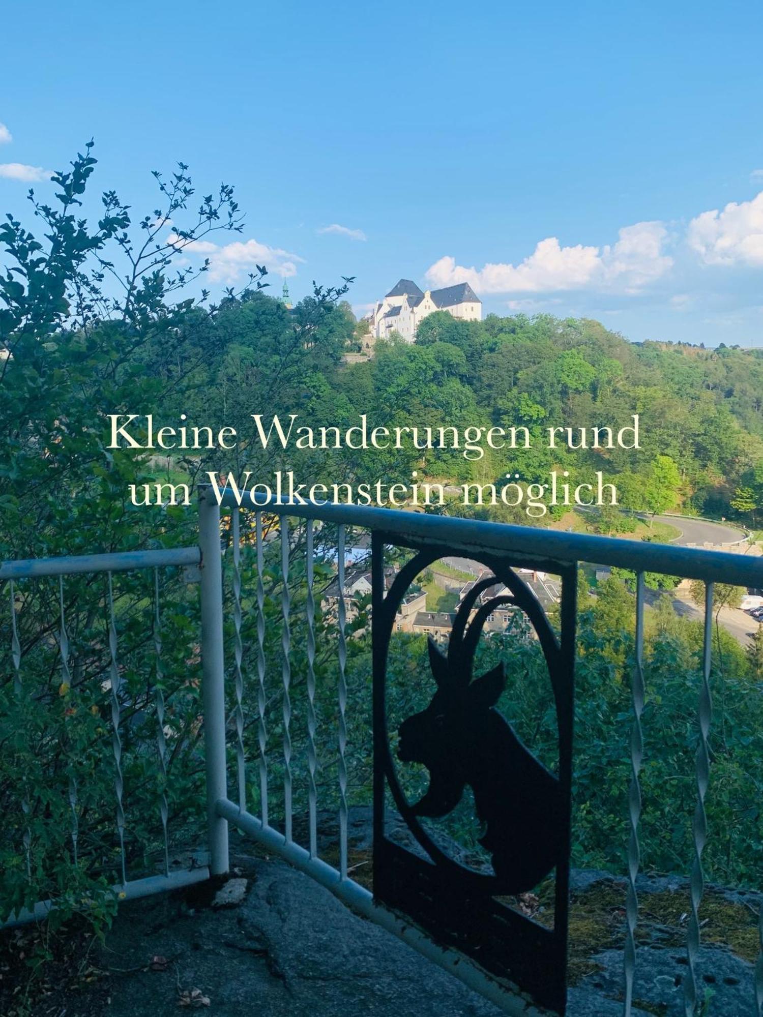 Am Schloss Wolkenstein, 75M2, 2Br, Babybett 외부 사진
