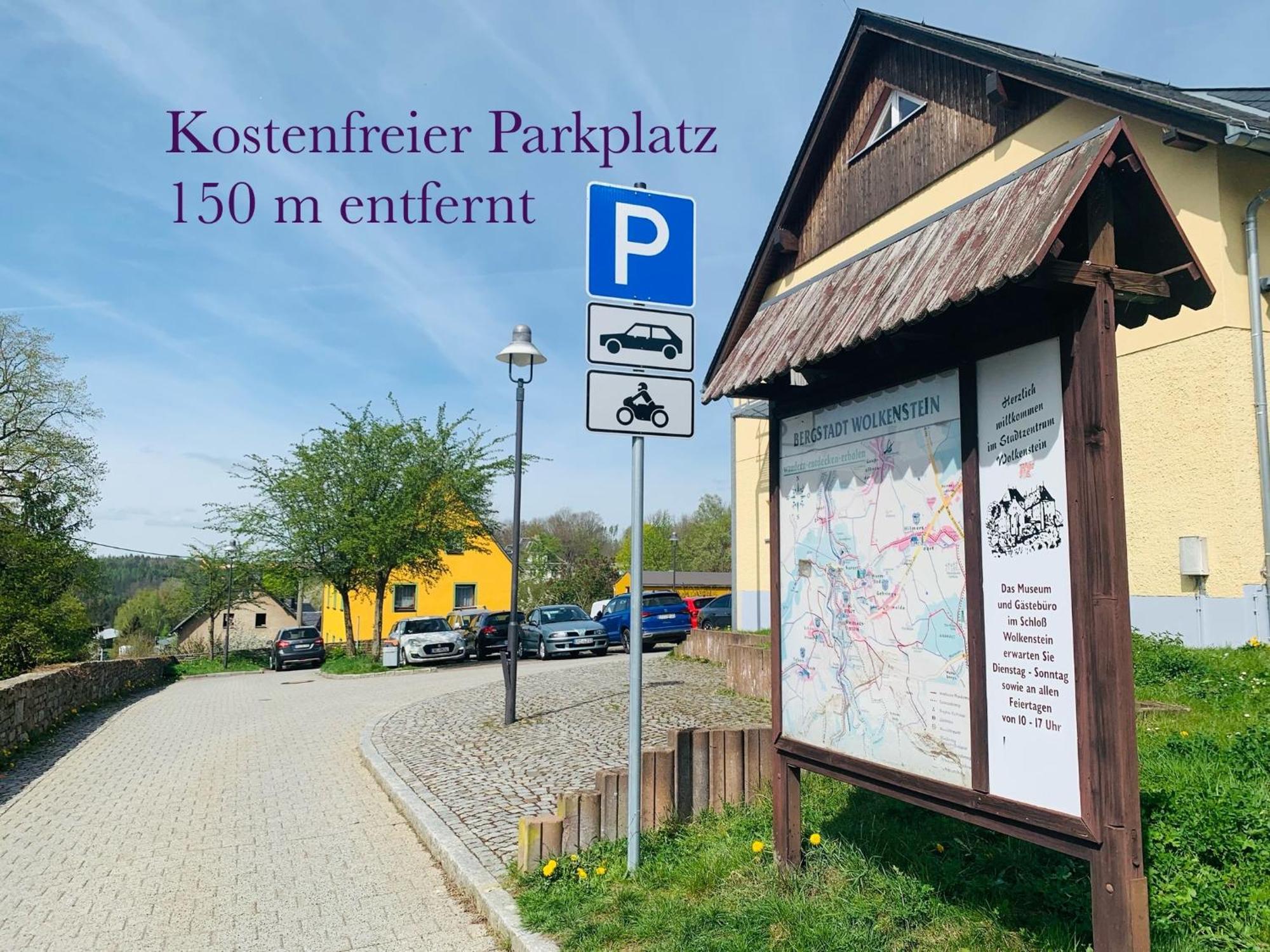 Am Schloss Wolkenstein, 75M2, 2Br, Babybett 외부 사진