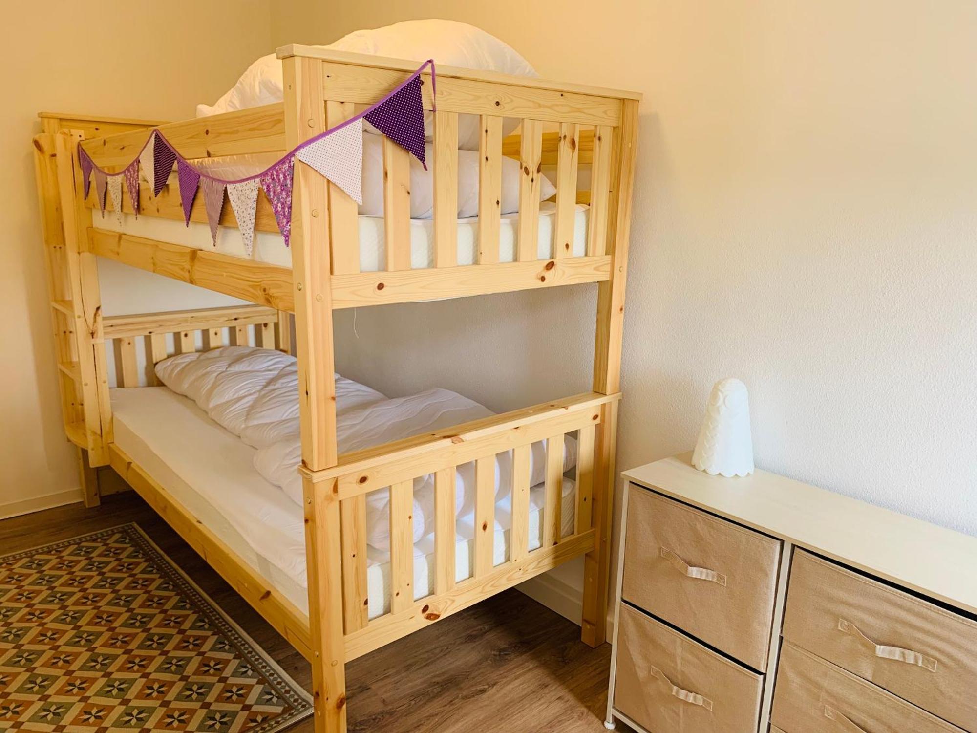 Am Schloss Wolkenstein, 75M2, 2Br, Babybett 외부 사진